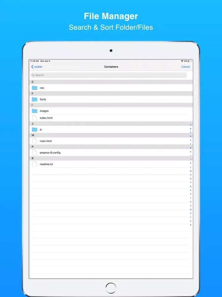 iFile+ iPad  Screenshots