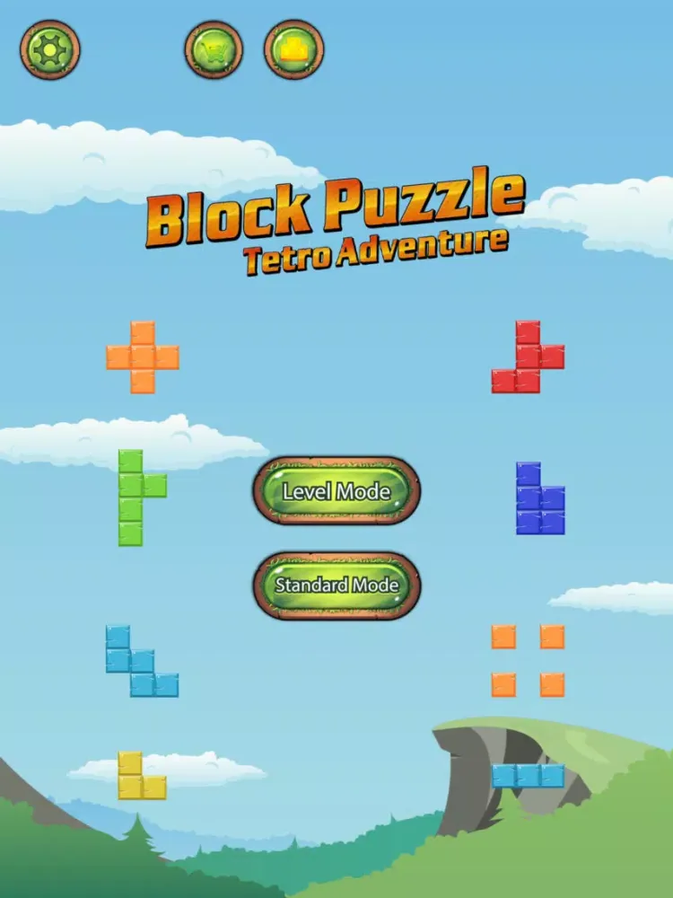 Zrzuty ekranu Block Puzzle Tetro Adventure iPad 