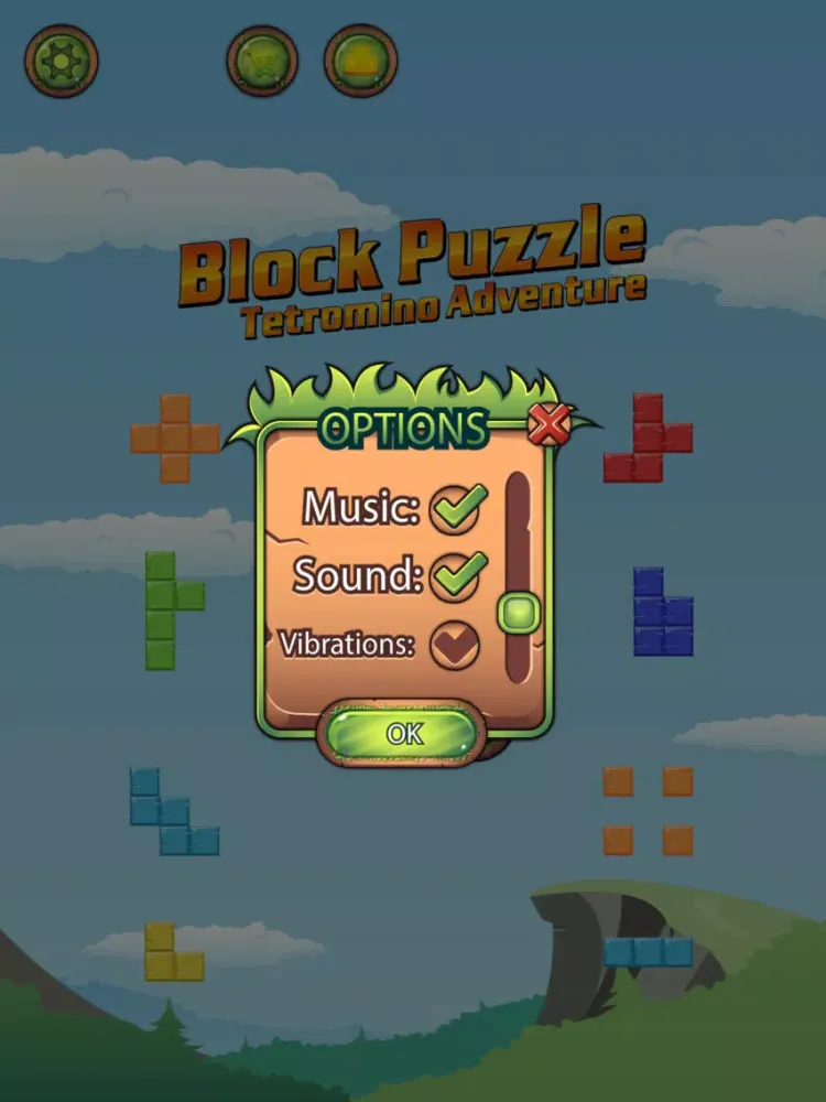 Zrzuty ekranu Block Puzzle Tetro Adventure iPad 