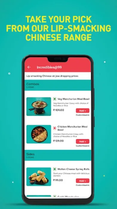 Capturas de tela do Hong's Kitchen Order Online