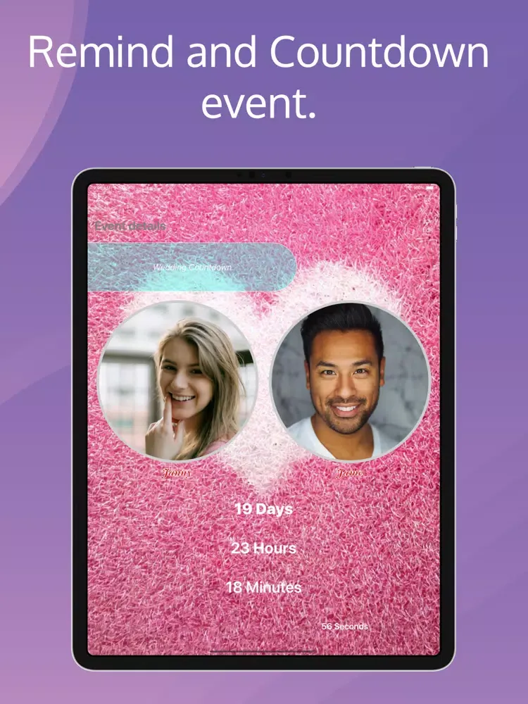 Remind Me - Event Reminder iPad  Screenshots