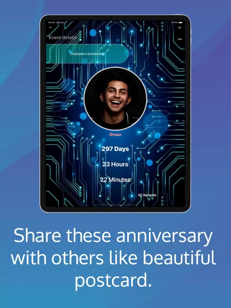 Remind Me - Event Reminder iPad  Screenshots