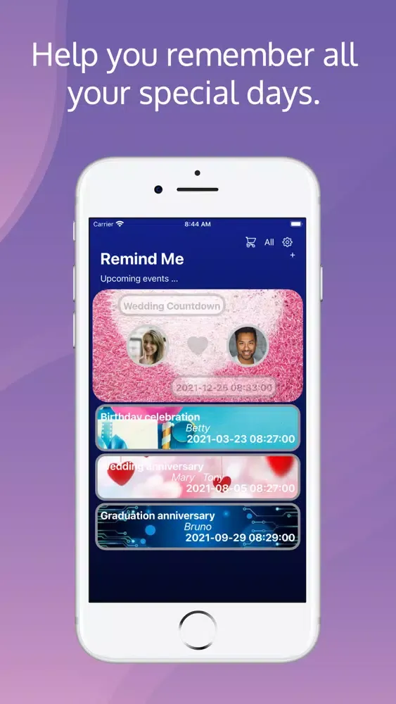 Remind Me - Event Reminder Screenshots
