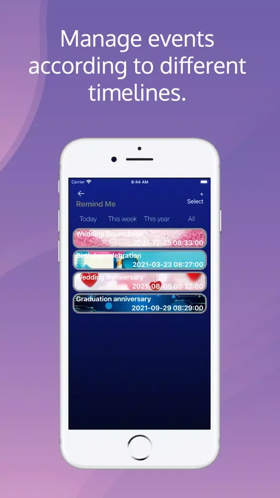 Remind Me - Event Reminder Screenshots