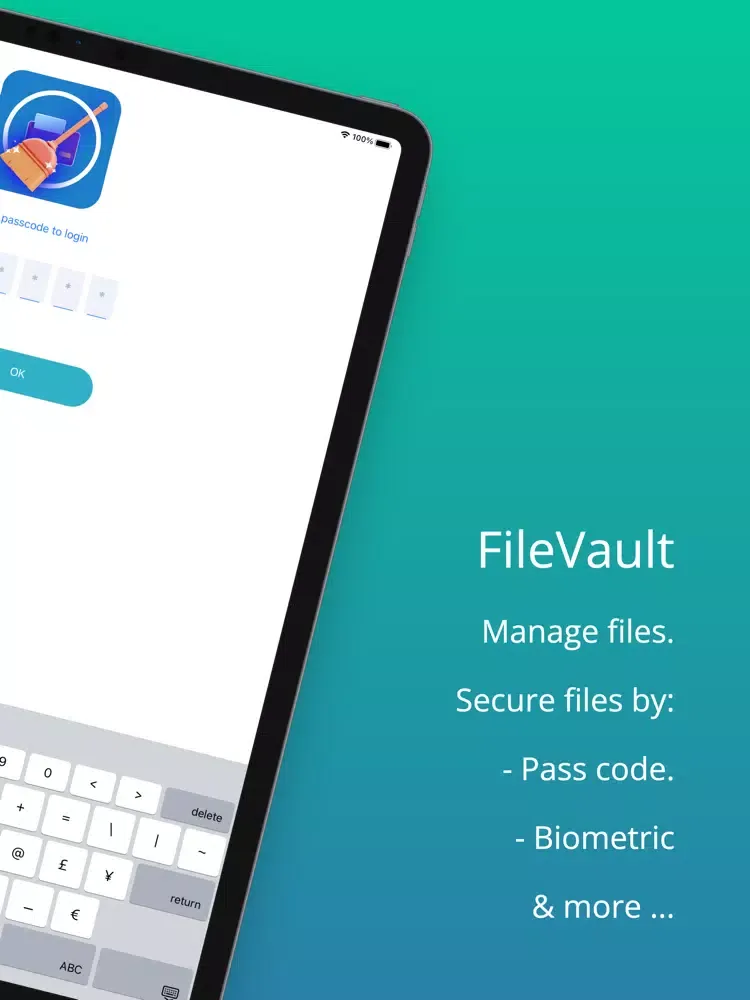 Tangkapan layar iCleaner - SFV iPad 