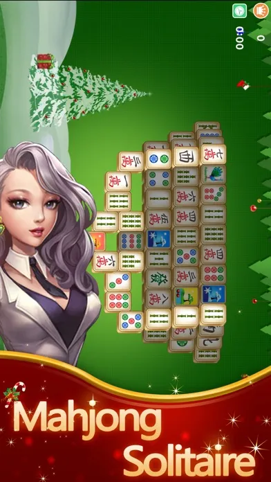 Screenshot di Mahjong Solitaire - Snap Tiles Link Line Up Now App