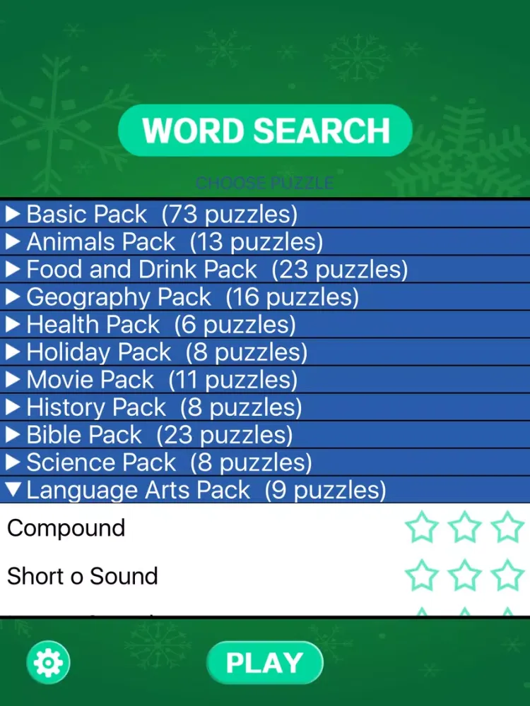 Скриншоты Word Search: Christmas - Prime Brain Game Find Target Letter iPad 
