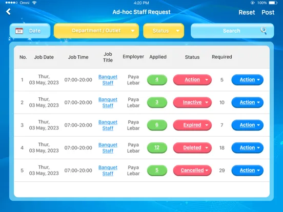 YY Business iPad 应用截图