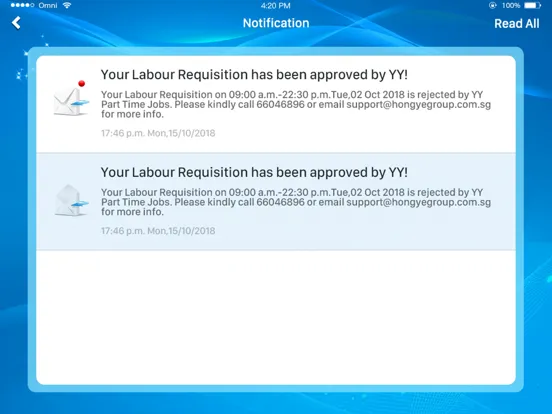 YY Business iPad 应用截图