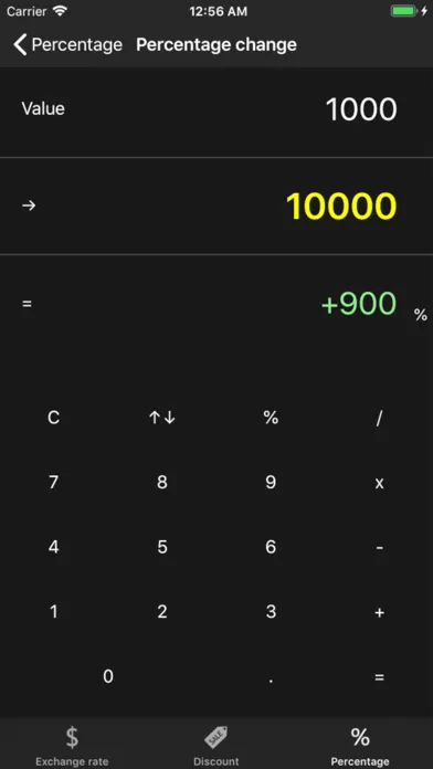 XRP Calculator Screenshots