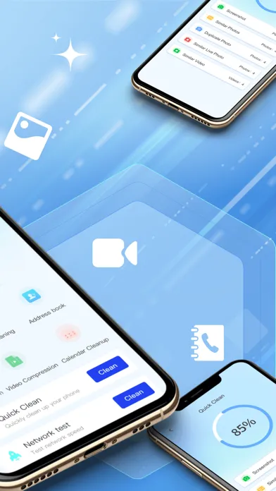 Captures d'écran de Space Clean&Photo Video Clean