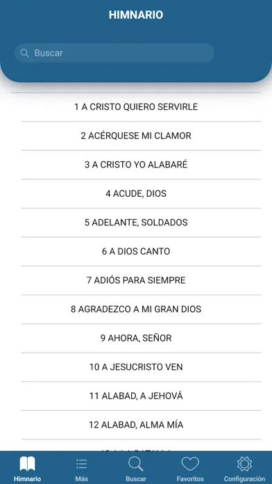 Zrzuty ekranu Himnario Lldm Inglés - Español