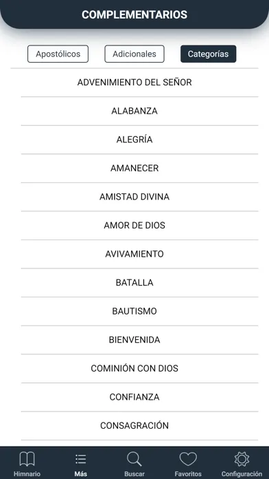 Zrzuty ekranu Himnario Lldm Inglés - Español