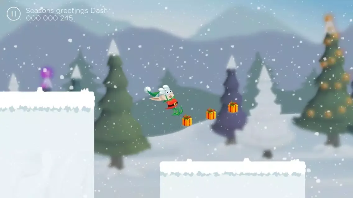 Seasons greetings Dash स्क्रीनशॉट
