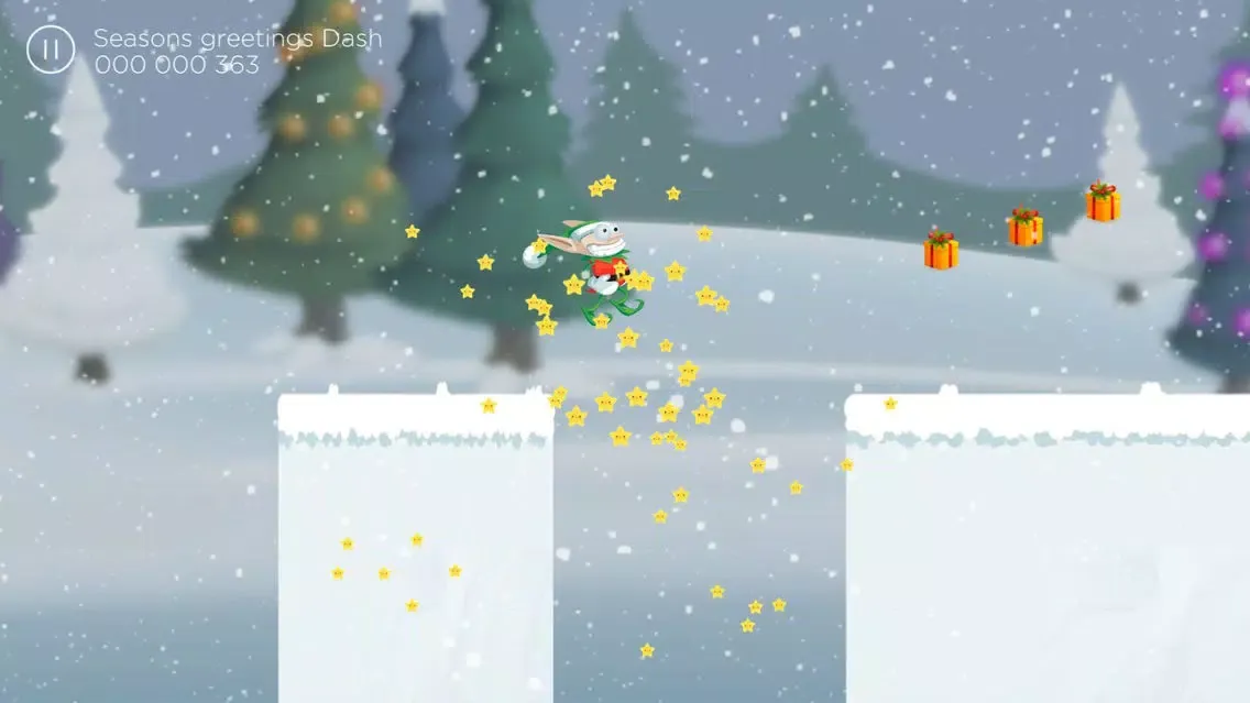 Seasons greetings Dash स्क्रीनशॉट