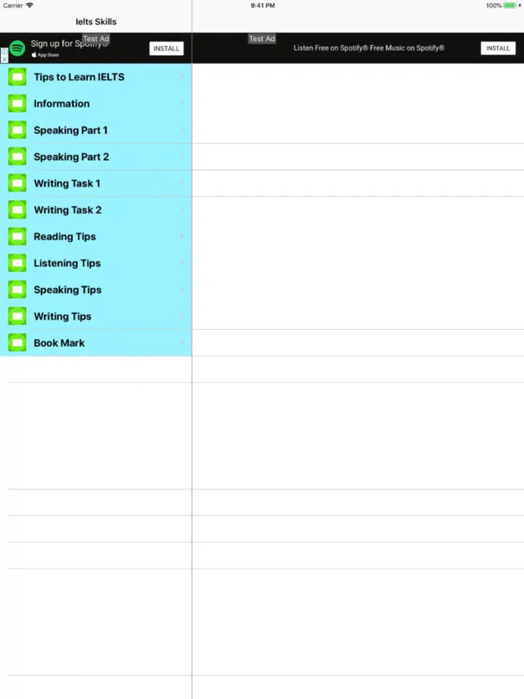 ภาพหน้าจอของ Ielts Exam Practice tips iPad 