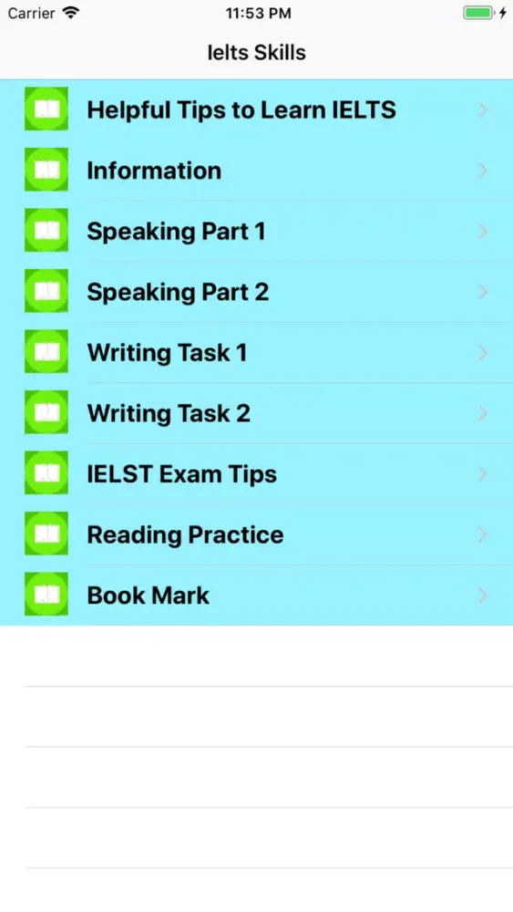 ภาพหน้าจอของ Ielts Exam Practice tips