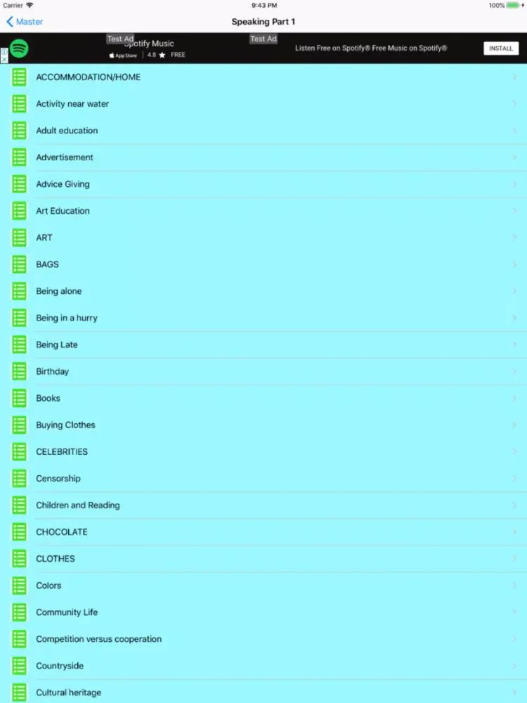 Ielts Grammar Mistakes iPad  Ekran Görüntüleri