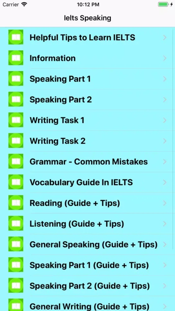 Ielts Speaking应用截图