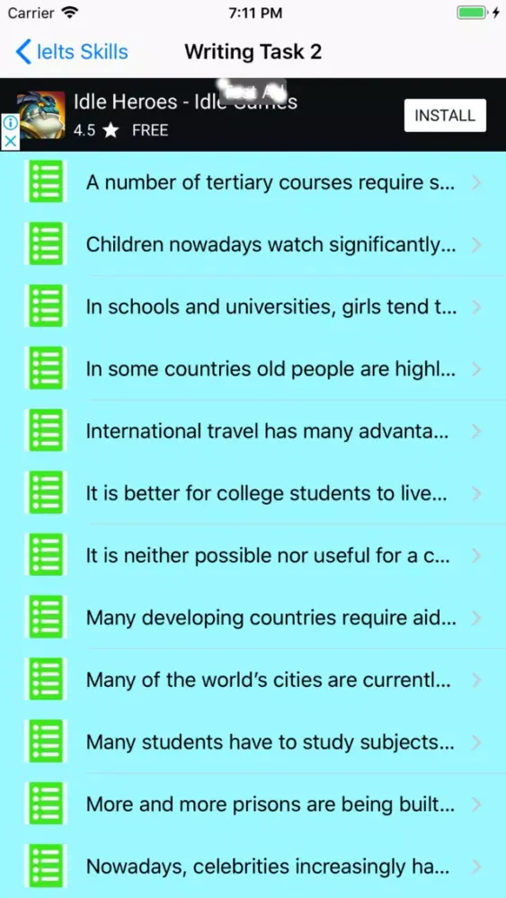 Ielts Speaking应用截图