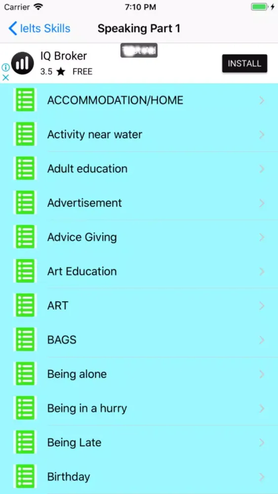 Ielts Speaking应用截图