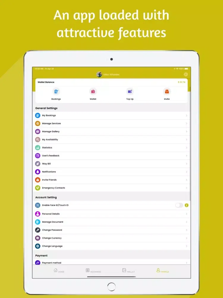 Capturas de pantalla de Honu Provider iPad 