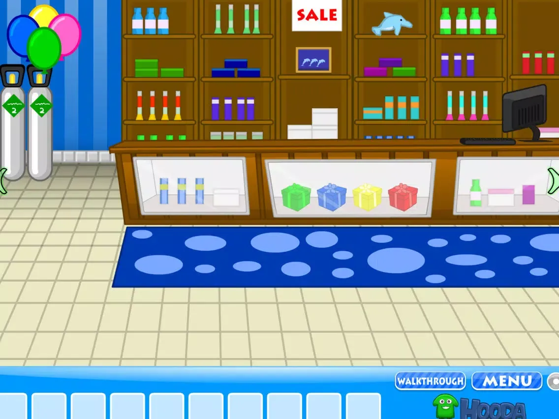 تصاویر Hooda Escape Aquarium iPad 
