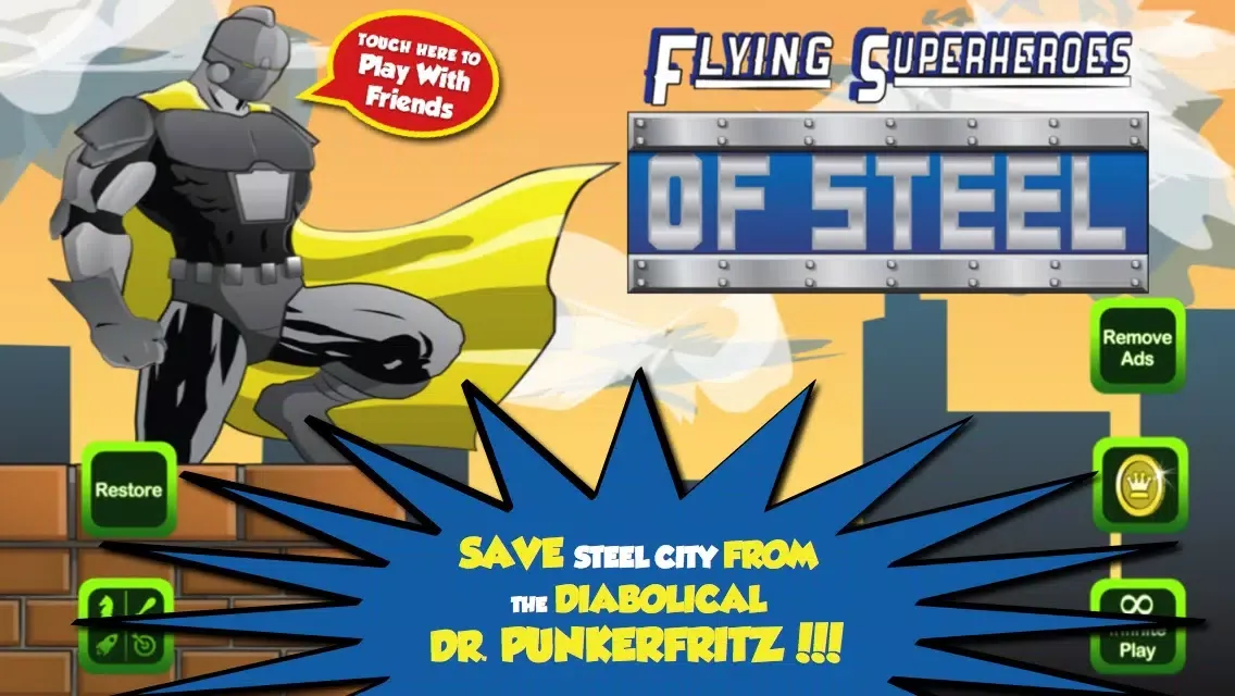Flying Superheroes of Steel سکرین شاٹس