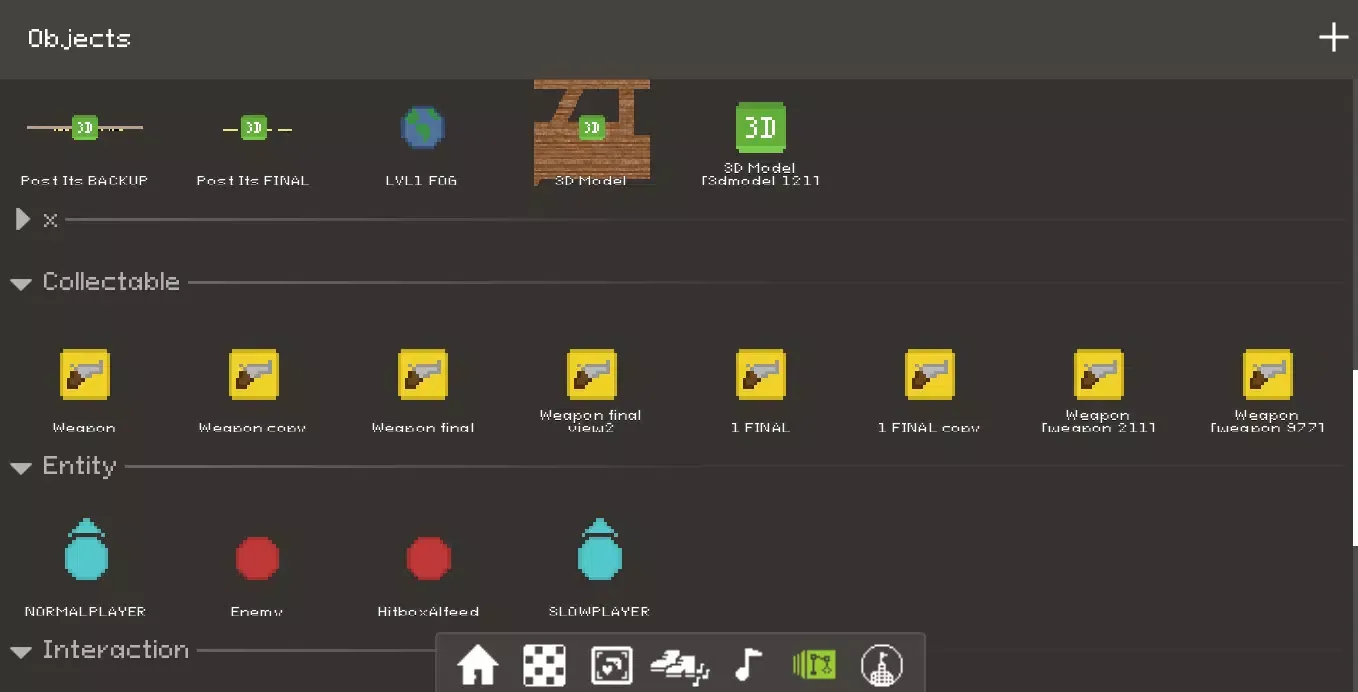 Tangkapan skrin FPS Game Creator