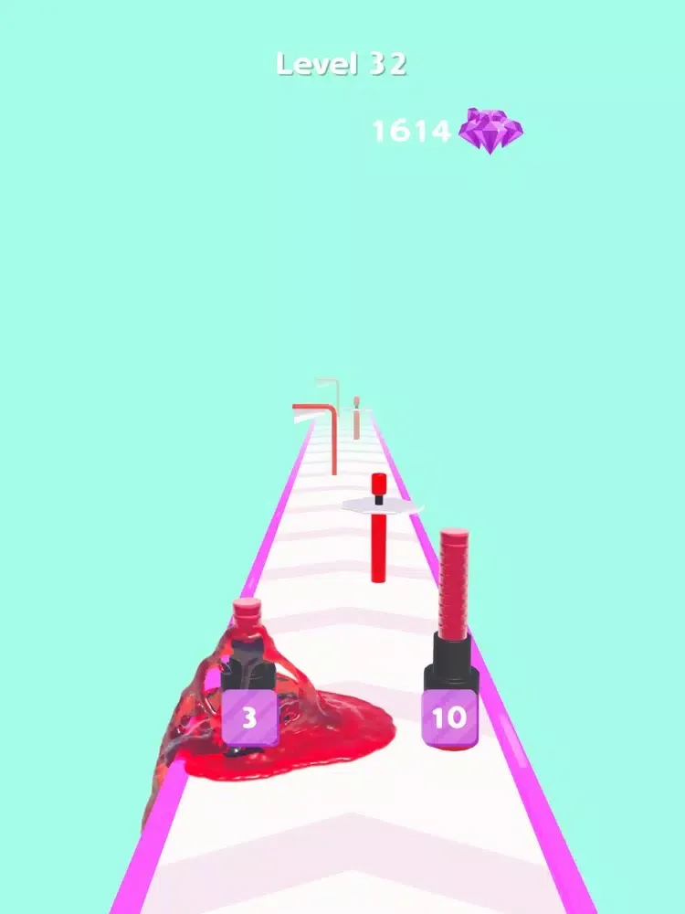 Capturas de tela do Lipstick Shuffle iPad 