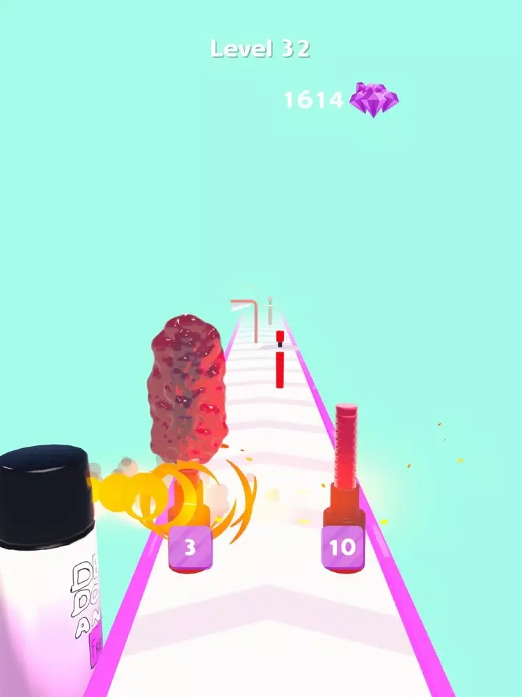Capturas de tela do Lipstick Shuffle iPad 