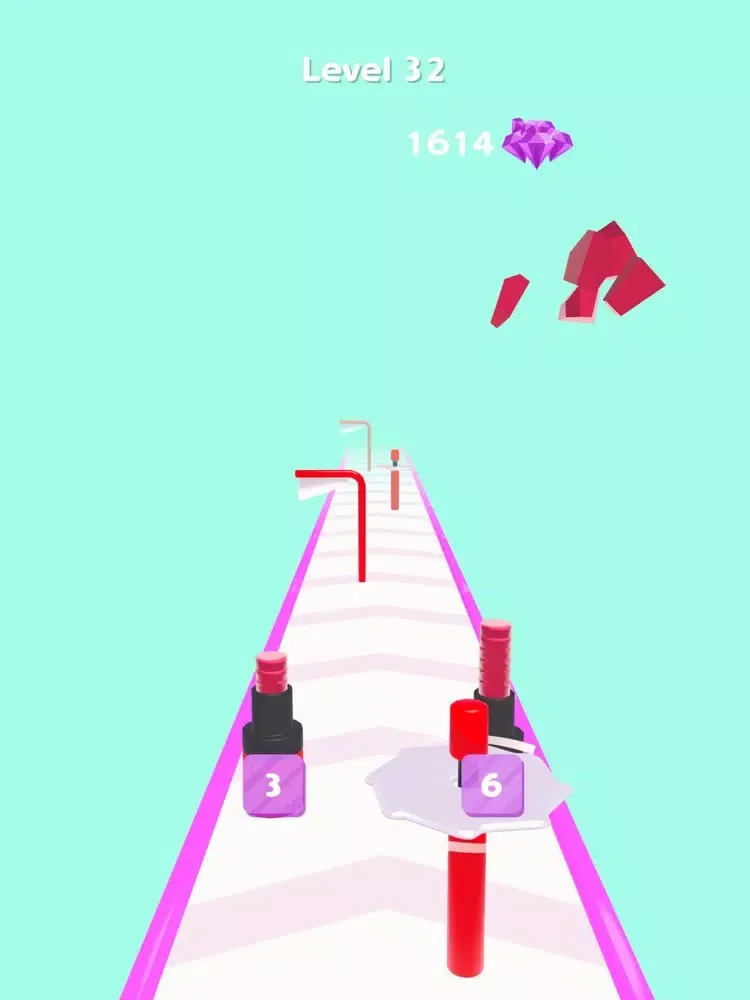 Capturas de tela do Lipstick Shuffle iPad 