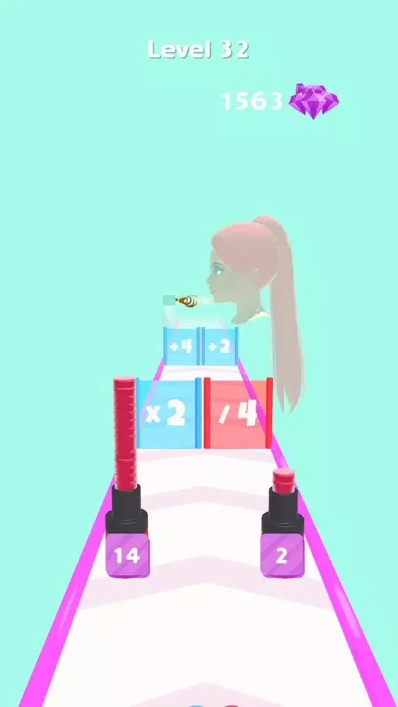 Capturas de tela do Lipstick Shuffle