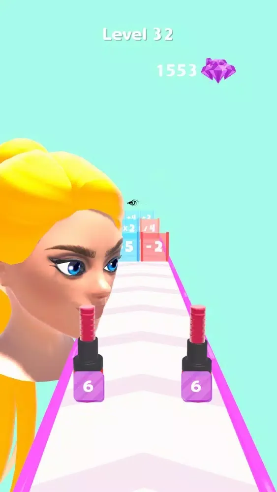 Capturas de tela do Lipstick Shuffle