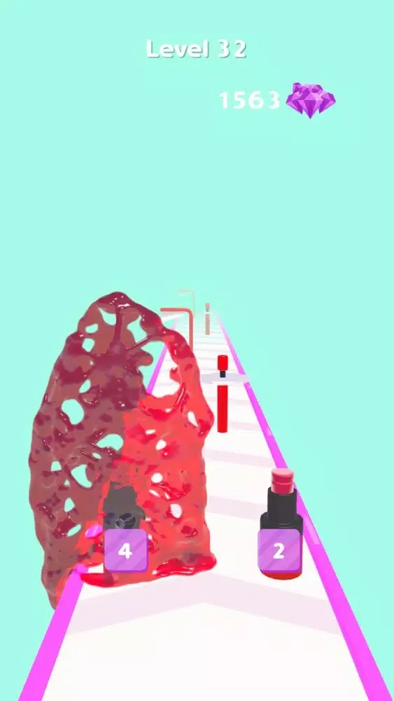 Capturas de tela do Lipstick Shuffle