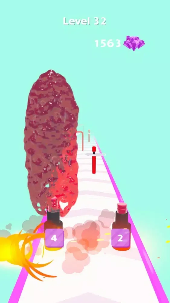 Capturas de tela do Lipstick Shuffle