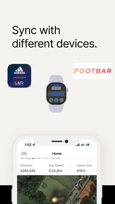 Hoof: Social Football tracking Screenshots
