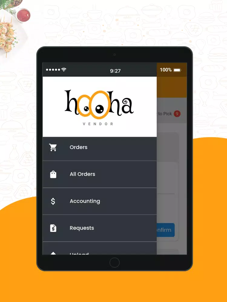 Hoo-ha Vendor iPad 应用截图