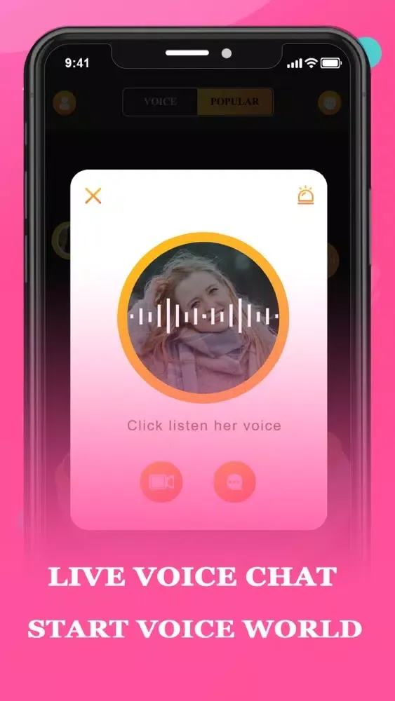 Screenshot di Seeking : Voice And Video Chat