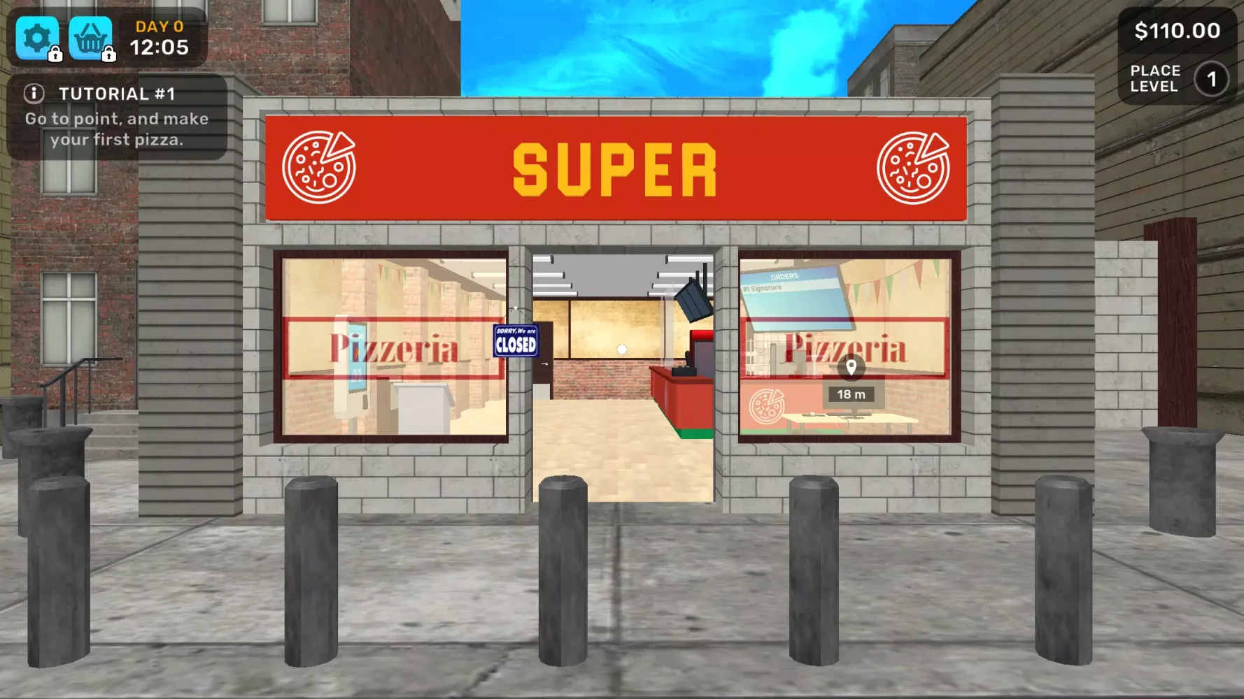 Pizza manager simulator 3d Screenshots
