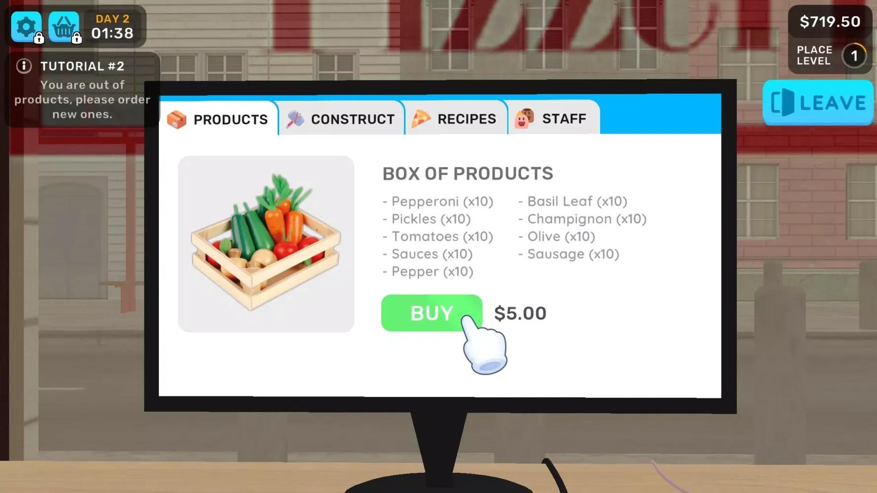 Pizza manager simulator 3d Screenshots