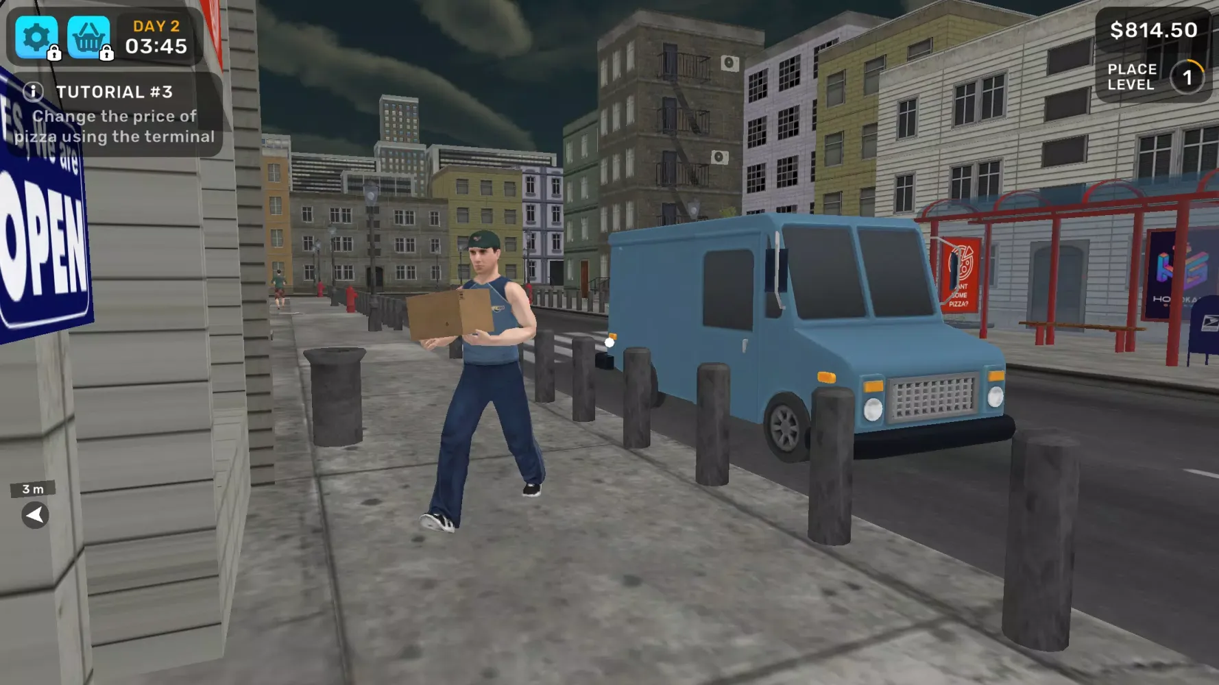 Pizza manager simulator 3d Screenshots