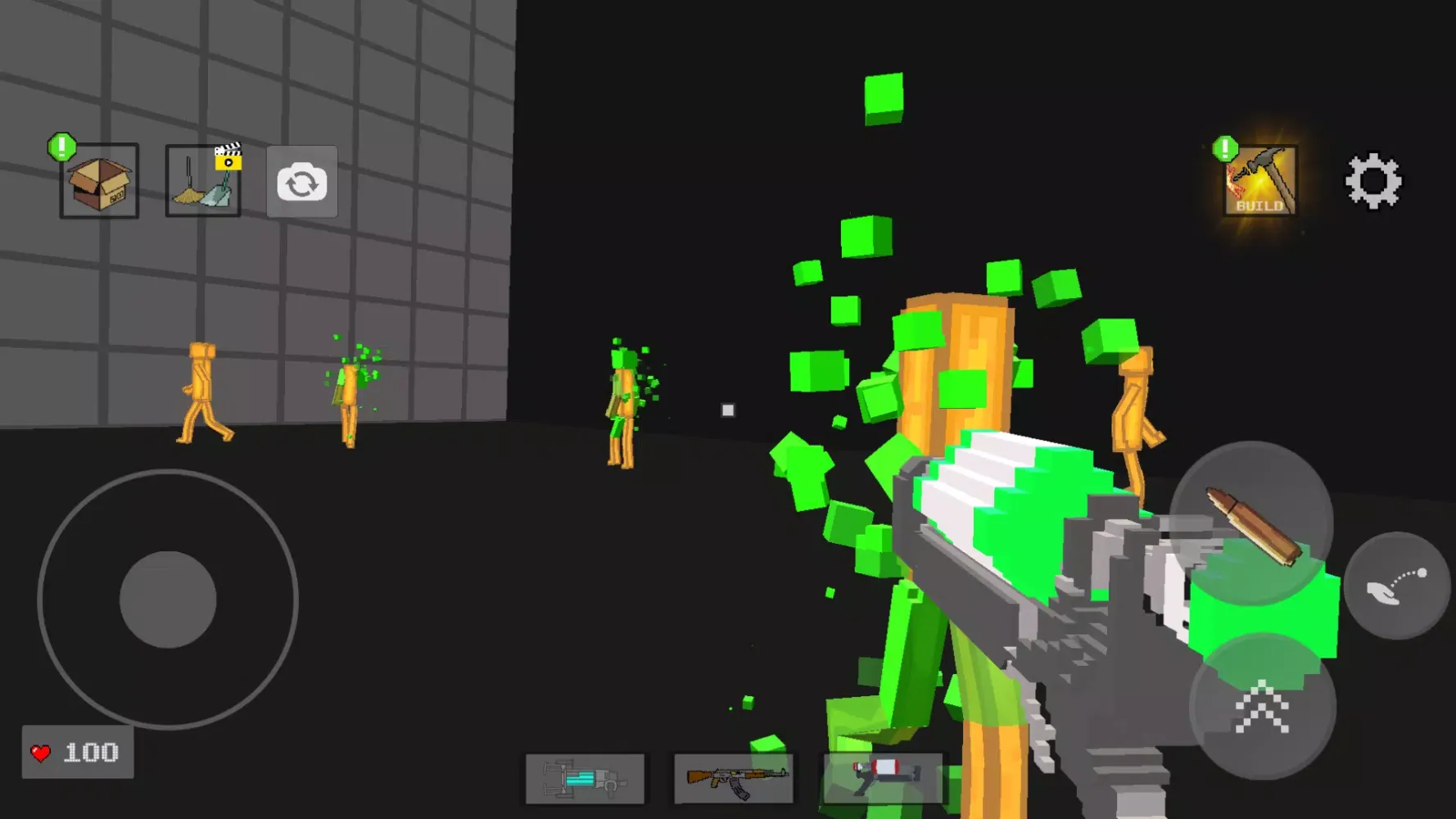 Nextbots in Playground: Pixel Screenshots