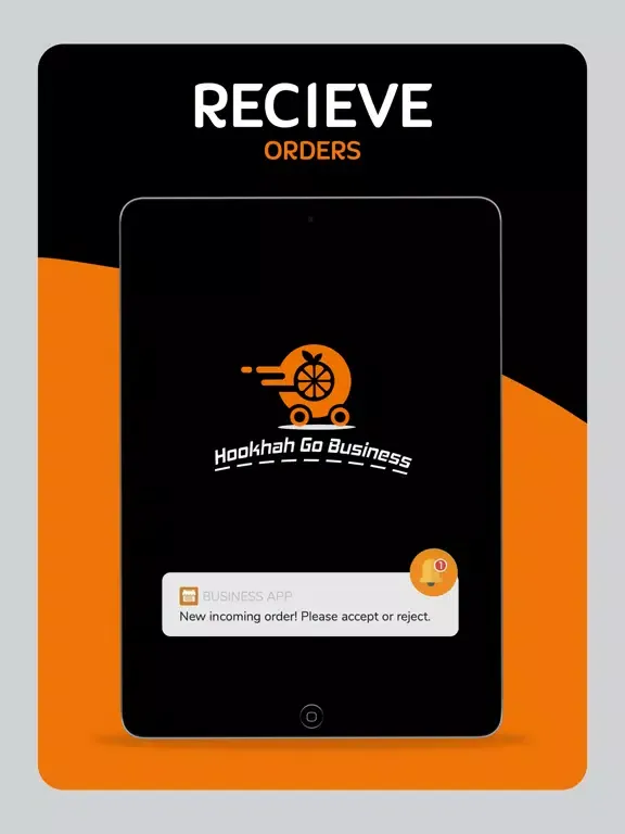ภาพหน้าจอของ Hookah Go Business iPad 