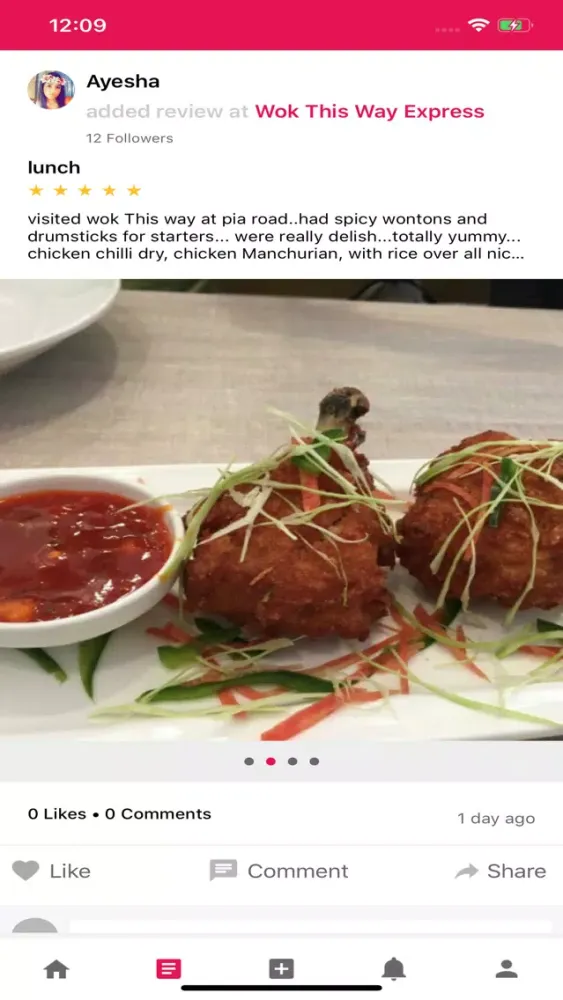 Tangkapan layar tossdown Restaurant Guide