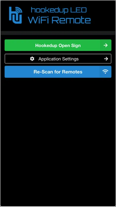 Capturas de pantalla de Hookedup WiFi LED Remote