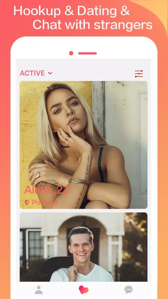 Seeking one night - dating app سکرین شاٹس
