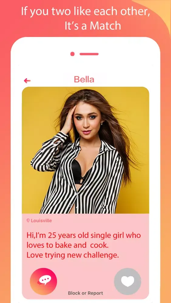 Seeking one night - dating app سکرین شاٹس