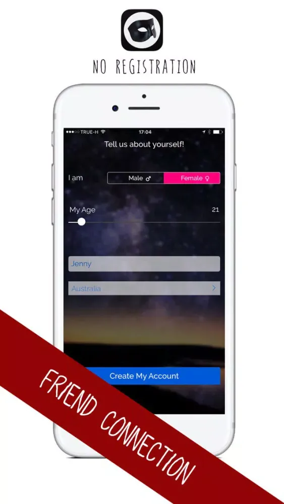 Hook up: Random Chat strangers应用截图