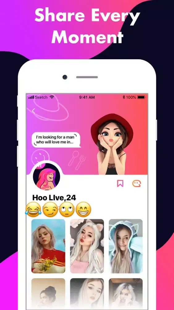 HOO Live - Meet and Chat स्क्रीनशॉट